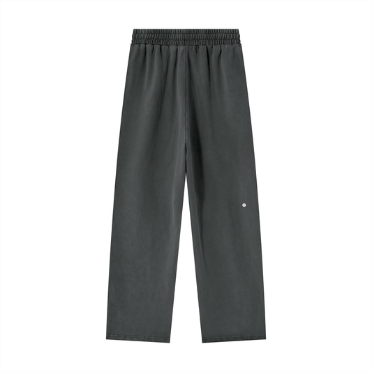 Dog Days sweatpants in dark gray, back with small Verdant V logo on the leg